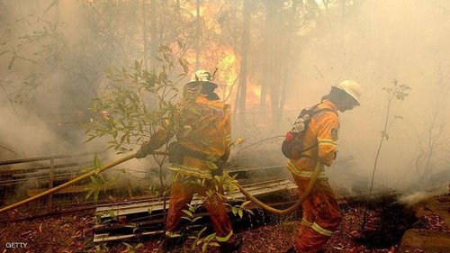 الحرائق دمرت أكثر من 25.5 مليون فدان من الأراضي / مصدر الصورة: GettyImages 